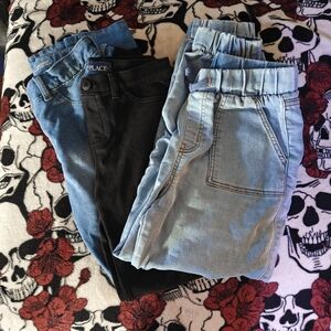 LOT girls Jeans Pants Jegging Jogger 10/12